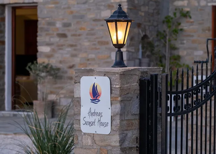 Andreas Sunset House Appartement Páros